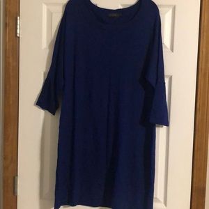 Sweater Dress buttons on sleeve detail